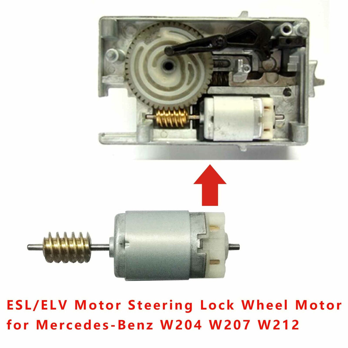 New Steering Lock Wheel Motor for Mercedes-Benz W204 W207 W212 ESL/ELV –  German Audio Tech