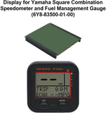 Display Replacement for Yamaha 6Y8-83500-01-00 Square Combination S&FM METER, SQ