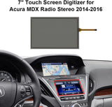 7" Touch-Screen Glass Digitizer for 2014 2015 2016 Acura MDX TLX Honda Odyssey Navigation Radio