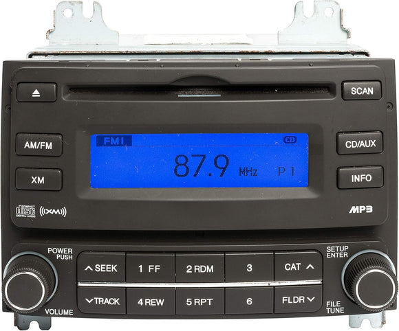 2009-2010 Hyundai Elantra AM FM mx MP3 CD Player Radio 96160-2H5309K Opt 9611P6