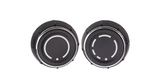 L+R Radio Knob for Porsche 981/991 Boxster/Cayman/Carrera/Cayenne/Panamera 2x