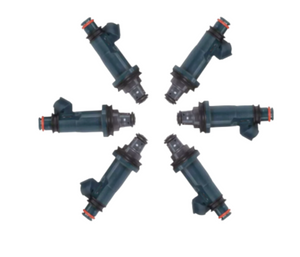 Set of (6) Fuel Injectors 23250-0A010 FJ333 For 1997-2004 Toyota Lexus RX300/ES300 3L V6