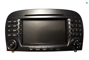 2005-2008 SL500 SL55 Mercedes Benz R230 Comand Navigation Radio Head Unit OEM A2308205489