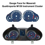 Gauge Face for Maserati Quattroporte M139 Instrument Cluster 2003-2012