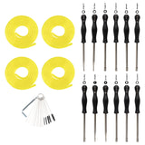 12 PCS Carburetor Adjustment Tool Carb Adjust Kit for 2-Cycle Small Engines