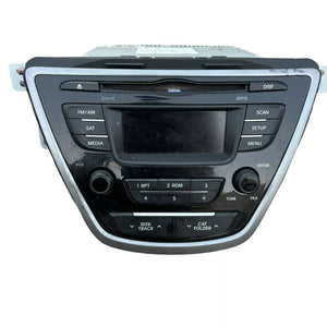 2013 Hyundai Elantra Radio Stereo Audio AM FM CD Player Receiver 961703X155 OEM