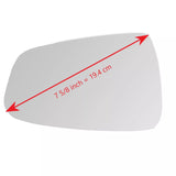 New Replacement Side Mirror Glass Lens for 2012-2024 Tesla Model S