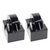 2x QP2-4R7 Start Relay 4.7Ohm 1Pin for QP2-4.7 QP2-4.7G Refrigerator PTC Starter