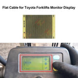 Flat Data Cable for Toyota Forklifts 6FB20 6FB15 6FB10 Monitor Display