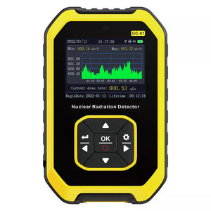 Portable Nuclear Radiation Detector GM Geiger Counter Tube β γ X-Ray Dosimeter