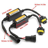 2X LED H8 H9 H11 Headlight CanBus Error Free Anti Flicker Resistor Canceller Decoder