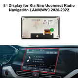 8“ Uconnect Radio Navigation LCD Display for Kia Niro and Forte LA080WV9