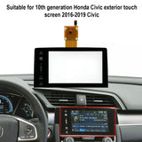 Navigation Touch Screen Digitizer 7'' for 10th Honda Civic Radio 2016-2019