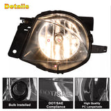 Clear Fog Lights W/ Bulbs for 2006 2007 2008 BMW E90 323i 325i 328i 330i 335i