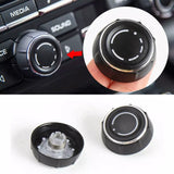 2x Front Volume Control Buttons Knobs for Porsche Cayenne 2011-2016 Macan 2014-2017