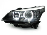 DEPO V3 LED U-Ring White Angel Halo Headlight for 2004-2010 BMW E60/E61 5 Series M5