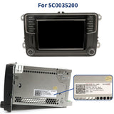 6.5" LCD Touch Screen Display for Volkswagen VW Skoda MIB STD2 684 200 TDO-WVGA0633F00045