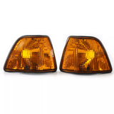 Amber Orange Corner Turn Signal Lights for 1992-99 BMW 3-Series E36 4D