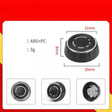 L+R Radio Knob for Porsche 981/991 Boxster/Cayman/Carrera/Cayenne/Panamera 2x