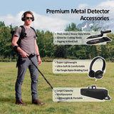 Professional Metal Detector, Waterproof, High Accuracy, 10'' Coil, LCD MT-XR