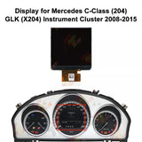 Monochrome Display for Mercedes W204 C230 C280 W212 E200 E350 Instrument Cluster