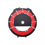 Gauge Face Overlay for Porsche 911 992 Carrera Instrument Cluster 2019-2022 8000rpm