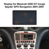 LCD Info Display for Maserati 4200 GT Spyder Coupe GPS Radio Navigation 2001-2007