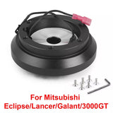 Steering Wheel Short Hub Adapter Kit for Mitsubishi Eclipse Lancer Galant 3000GT