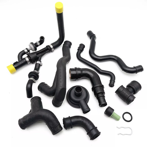 1.8T Crankcase Breather Hose Valve Kit for VW Jetta Golf Passat Audi A3 A4 A6 TT