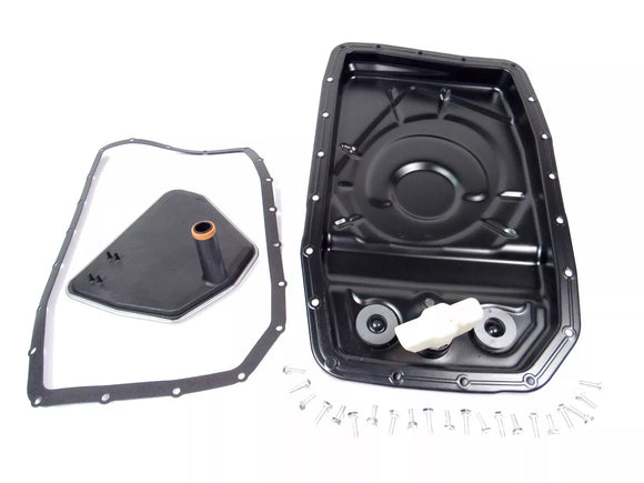 Transmission Filter Service Kit with Replacement Filter and Pan for Land Rover LR3, LR4, Range Rover Sport and HSE