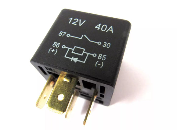 Relay for Multiple Applications - Yellow for Land Rover Discovery 1, 2, Defender, Range Rover P38 & Classic