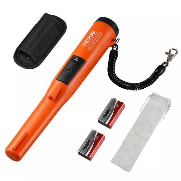 VEVOR Metal Detector Pinpointer IP68 Waterproof Handheld Detector Wand Probe