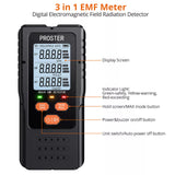 Digital EMF Meter Electromagnetic Field Radiation Detector Ghost Hunting Tester