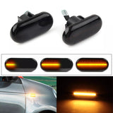 LED Side Marker Light Turn Signal Lamp Black for Smart Fortwo W453 C453