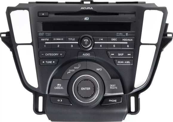 2012 Acura TL AM FM SAT Radio CD DVD Player MP3 Navigation OEM 39100TK4A310