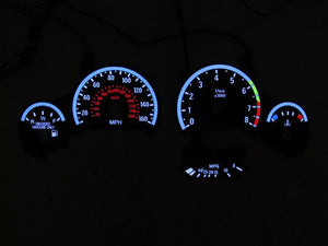 Glow Gauge Face Overlay for 1995-99 BMW E36 M3 3 Series