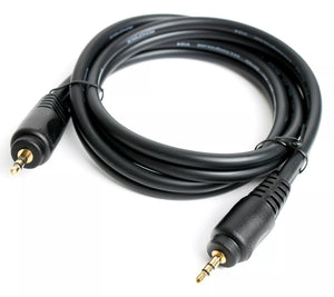 3ft Premium 3.5mm Stereo Audio Cable - Gold Plated - Male to Male Auxiliary Cord