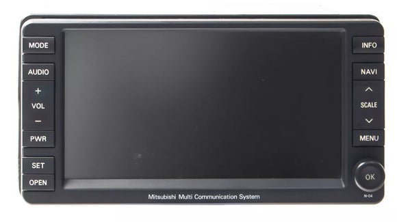 2011-2013 Mitsubishi Lancer Outlander AM FM Radio CD DVD MP3 Player Nav 8750A209