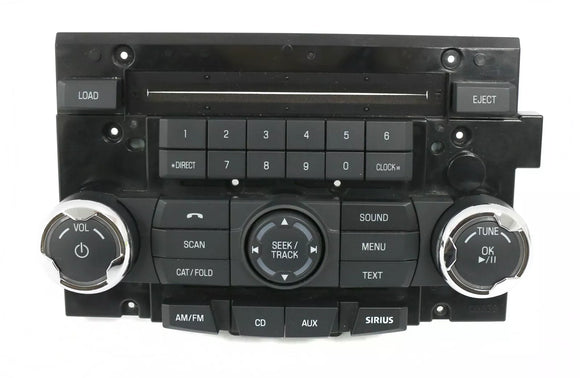 2010-12 Ford Fusion Mercury Milan Audio Control Panel 9E5T-18A802-AE