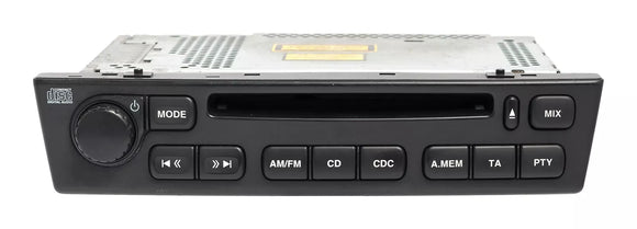 2002-03 Jaguar X Type AM FM Radio Receiver 6 Disc CD Player OEM 1X43-18B876-BA