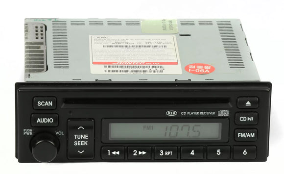 2003-2006 Kia Sorento AM FM Radio Single Disc CD Player 96140-3E201