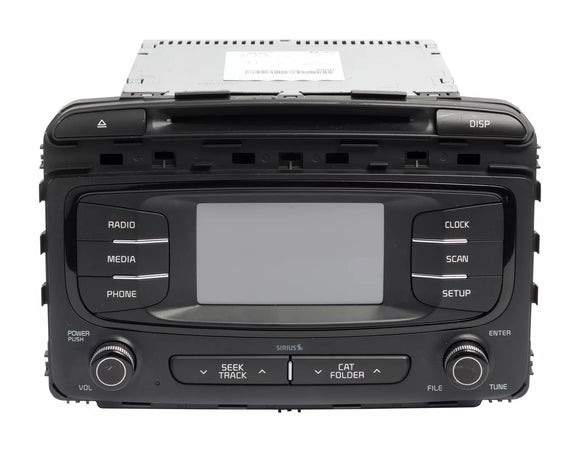 2016-2018 Kia Sorento AM FM Radio SiriusXM CD Player 96180-C6000WK