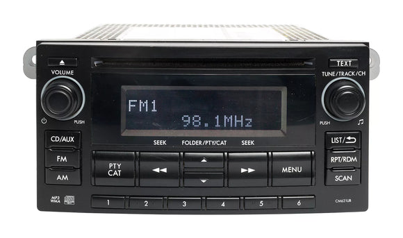 Radio Receiver for 2012-2014 Subaru Impreza AM FM CD Player 86201FJ620 CM621UB