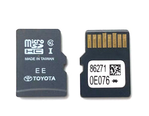 2024 MAP UPDATE GPS NAVIGATION MICRO SD CARD TOYOTA OEM 86271 0E076