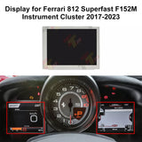 5" Color LCD Information Odometer Display for Ferrari 488 Spider GTB Speedometer Cluster