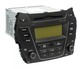 2013-14 Hyundai Santa Fe AM FM Radio Single CD MP3 XM w Display 96170-4Z1004X