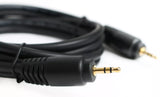 3ft Premium 3.5mm Stereo Audio Cable - Gold Plated - Male to Male Auxiliary Cord