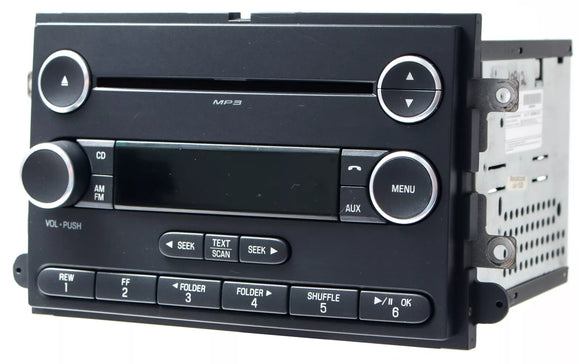 2010 Ford Expedition AM FM Radio Single Disc CD MP3 Player OEM AL1T18C869CD