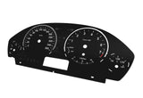 Speedometer Dials MPH to KM/H Gauges for BMW F30 Black