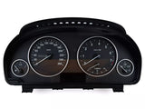 Speedometer Dials MPH to KM/H Gauges for BMW F30 Black